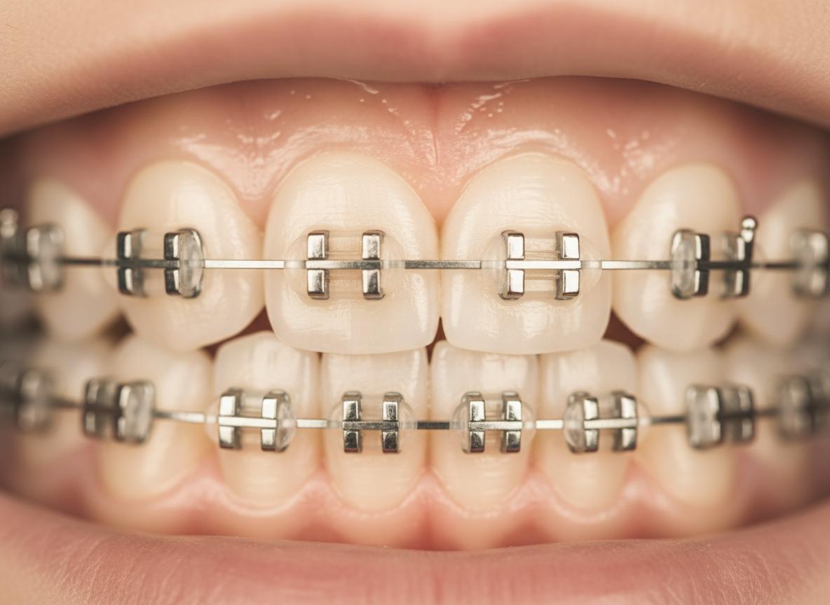 Detail of orthodontic care